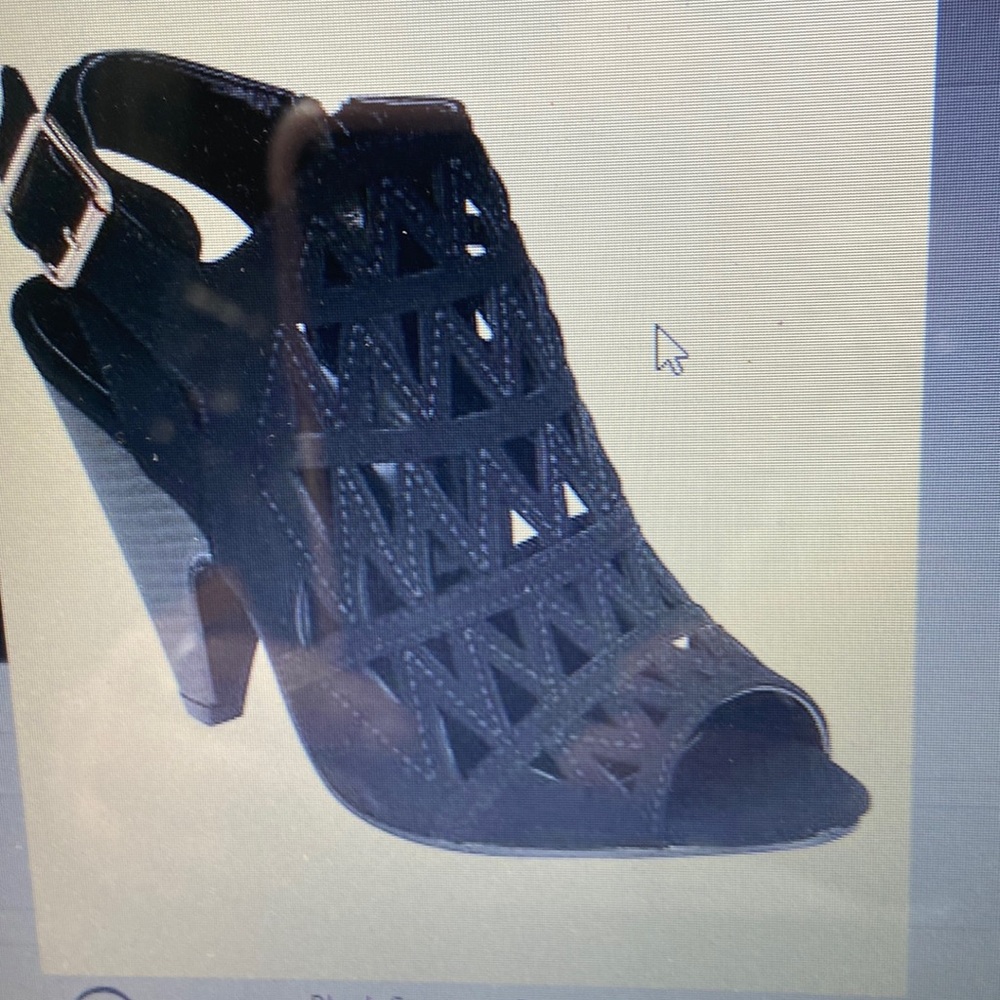 Ladies pen peep toe sandal
